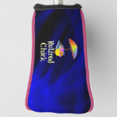 Kop in ruste, abstracte achtergrond golfheadcover (Draai 90)