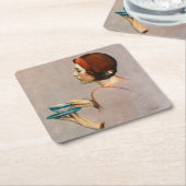 Kop Java Kartonnen Onderzetters (Schuin)