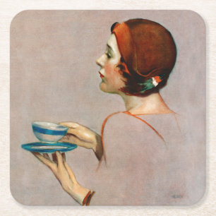 Kop Java Kartonnen Onderzetters