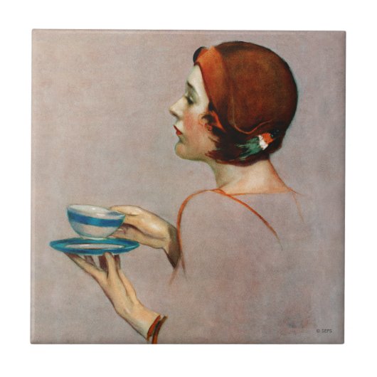 Kop Java Tegeltje (Voorkant)