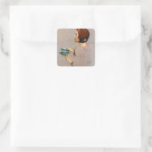 Kop Java Vierkante Sticker (Tas)