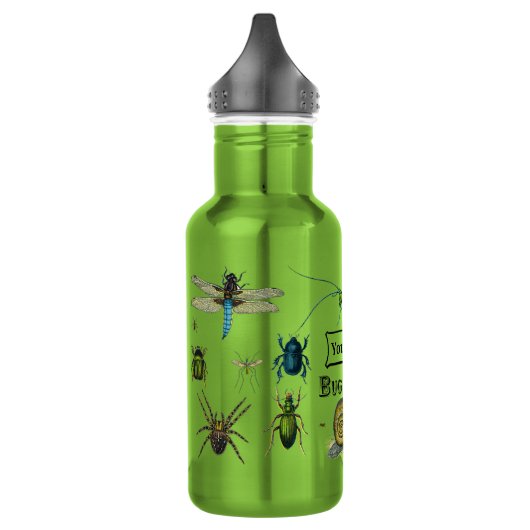 Kop Juice Water Fles voor Entomoloog (Links)