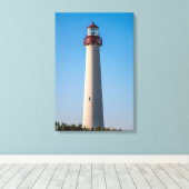 Kop kan licht zijn canvas afdruk (Insitu (Houten vloer))