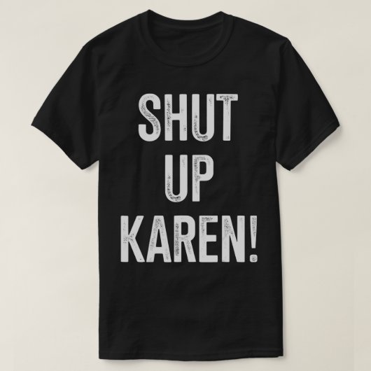 Kop Karen dicht T-shirt (Design voorkant)