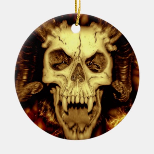 Kop Keramisch Ornament (Voorkant)