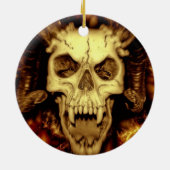 Kop Keramisch Ornament (Achterkant)