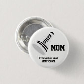 Kop mama, papa... ronde button 3,2 cm (Voorkant /achterkant)