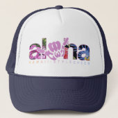 Kop met Aloha {CWA} - "Tropix"trucker Trucker Pet (Voorkant)