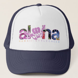 Kop met Aloha {CWA} - "Tropix"trucker Trucker Pet