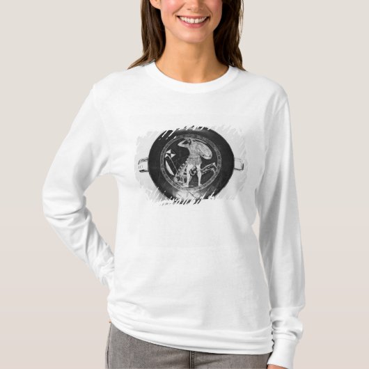 Kop met rode cijfers t-shirt (Voorkant)