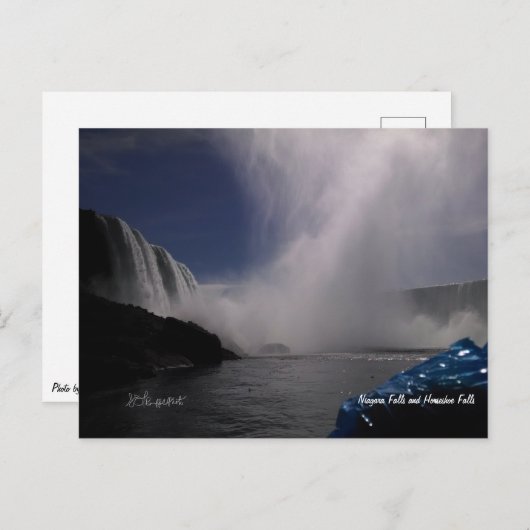 Kop naar beide Herfsten Briefkaart (Voorkant / Achterkant)