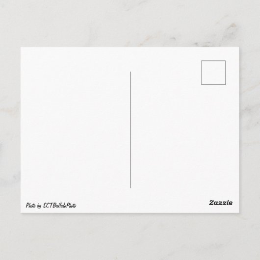 Kop naar beide Herfsten Briefkaart (Achterkant)