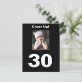 Kop omhoog! 30th Birthday Funny 30 Grumpy GIrl (Staand voorkant)