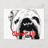 Kop omhoog briefkaart (Voorkant)