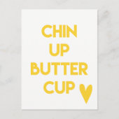 Kop omhoog buttercup | Motivatie franje Briefkaart (Voorkant)