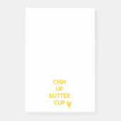 Kop omhoog buttercup | Motivatie franje Post-it® Notes (Voorkant)
