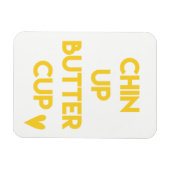 Kop omhoog buttercup | Motivatie zoet Magneet (Horizontaal)