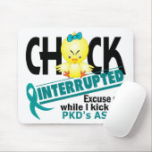 Kop onderbroken 2 PKD Muismat (Met muis)