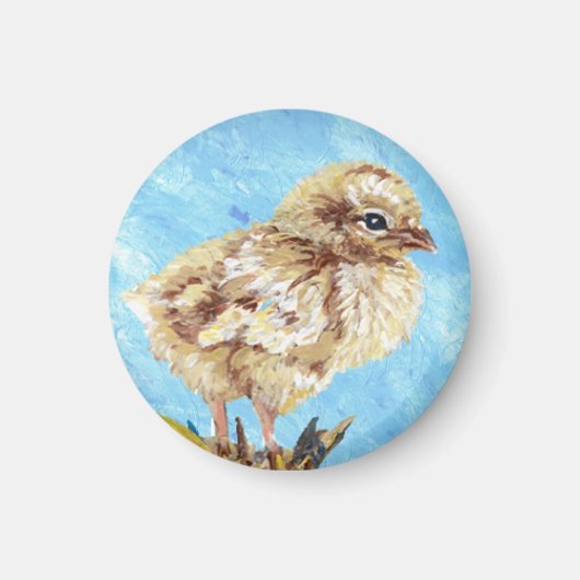 Kop op Blauw Magneet (Voorkant)