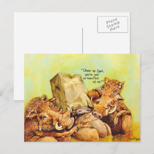 Kop op! briefkaart (Voorkant / Achterkant)