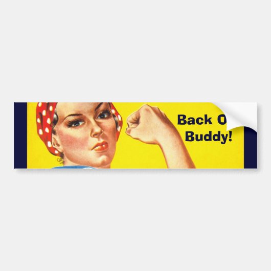 Kop Op Buddy! Bumpersticker (Voorkant)