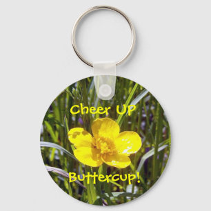 Kop op Buttercup Sleutelhanger
