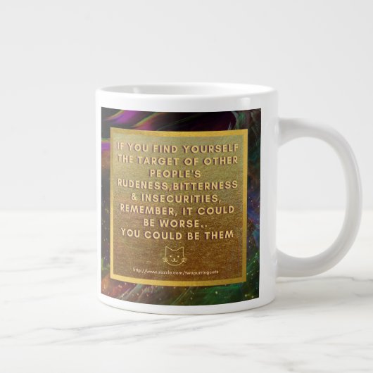 Kop op en vergeet onbeschofte mensen (Rechts)