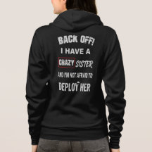 Kop Op Ik Heb Waarschuwing Voor Gekke Zus