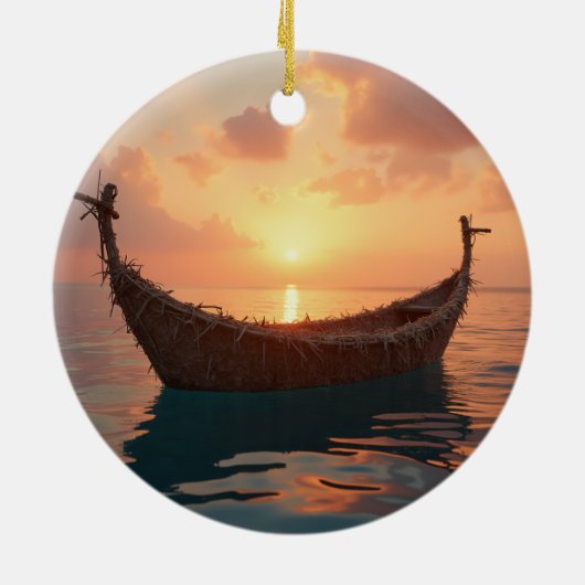 Kop op! Keramische ornament (Achterkant)