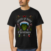 Kop op kerel zijn Kerstmis T-shirt (Voorkant)