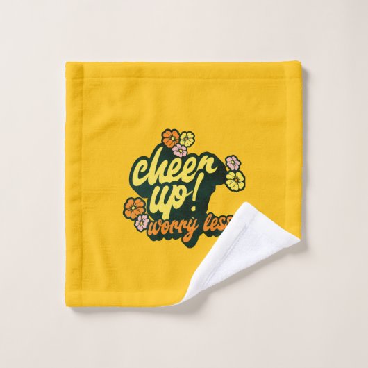 KOP OP, MINDER ZORGEN, WASSLAP WASHANDJE (Wasdoekje)
