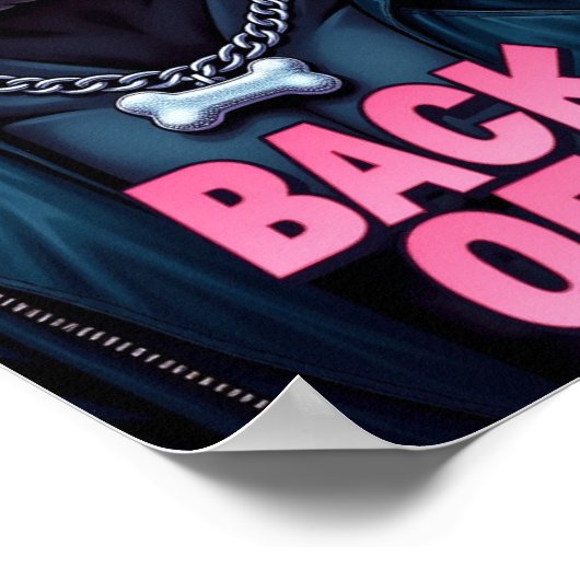 Kop op poster (Hoek)