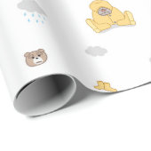 Kop op puddle duck wrapping - kunst van Irina Kolb Cadeaupapier (Rol Hoek)