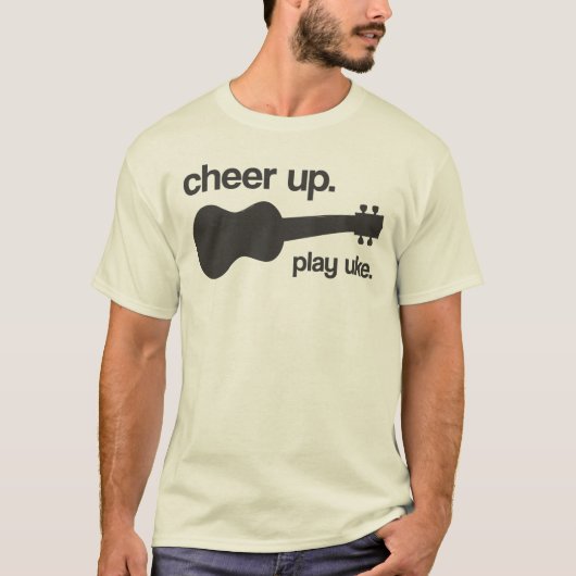 Kop op. Speel maar. T-shirt (Voorkant)