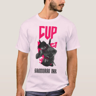 Kop Samurai inkt II T-shirt