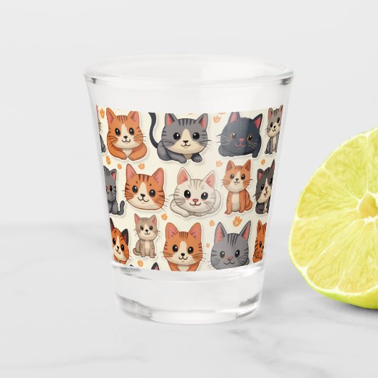 kop shot glas (Voorkant)