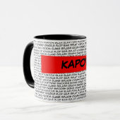 Kop! SuperHero Coffee-Mok Mok (Voorkant links)