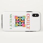 Kop 'Til you Wilt'. Quota kwilt Case-Mate iPhone Case (Achterkant (horizontaal))