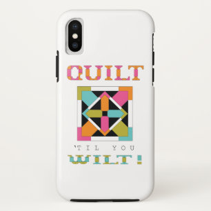 Kop 'Til you Wilt'. Quota kwilt Case-Mate iPhone Case