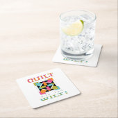 Kop 'Til you Wilt'. Quota kwilt Kartonnen Onderzetters (Insitu)