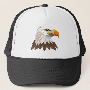 Kop van Amerikaanse zeearend Trucker Pet