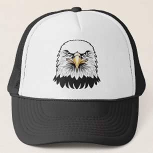 Kop van Amerikaanse zeearend Trucker Pet
