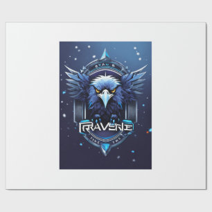 Kop van Arend Logo Inpakpapier Krachtige Arend P