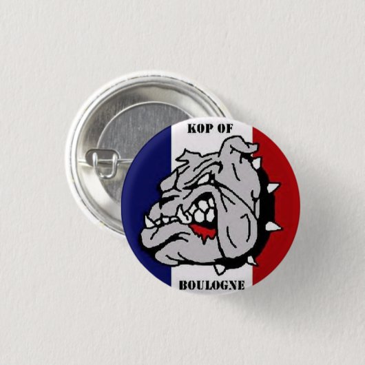 KOP van Boulogne - PSG - Frankrijk Ronde Button 3,2 Cm (Voorkant /achterkant)