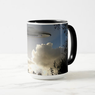 Kop van de Koffie van Ufology van het UFO de