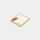 Kop van de Rode Haan Post-it® Notes (Schuin)