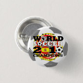 Kop van de Wereld van Spanje 2010 de Button van (Voorkant /achterkant)