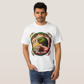 Kop van de Wilde Eend T-shirt (Voorkant volledig)