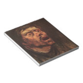 Kop van een Boze Man (Verdriet en Lijden) Notitieblok (Schuin)