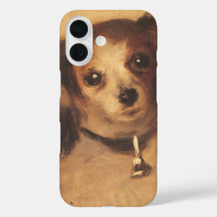 Kop van een hond van Pierre Renoir, Vintage Fine A iPhone 16 Hoesje